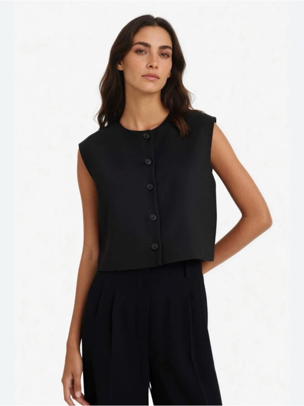 PrettyGarden blazer vest size M